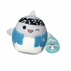 McDonalds 2023 Happy Meal Gordon the Shark Squishmallow Keychain Plush